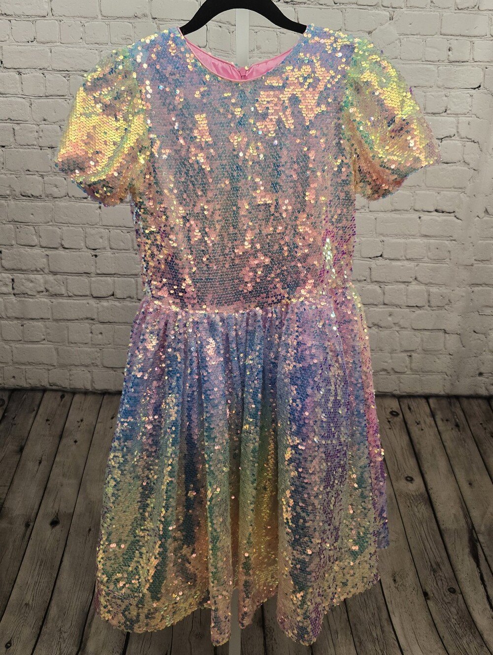 Lola + The Boys - Girls Ombre Princess Party Dress